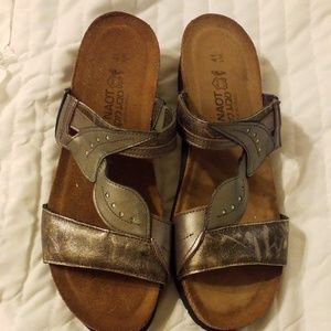 Naot slide sandals